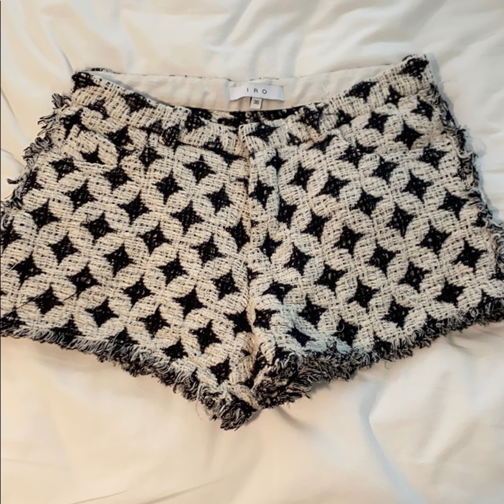Iro pattered shorts